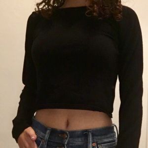 Black Brandy Melville Cashmere Blend Long Sleeve